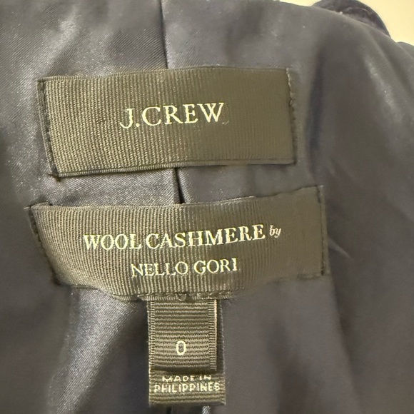 J.Crew Wool Cashmere Peacoat - Picture 3 of 3
